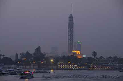 Borg Al-Qāhira tower, Nile River Cruise - Cairo, Egypt